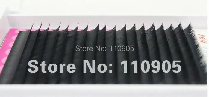 

High Quality Hot Eyelashes Professional Mink Eyelashes False Mink Eyelashes Extension 18lines/tray Free Shipping