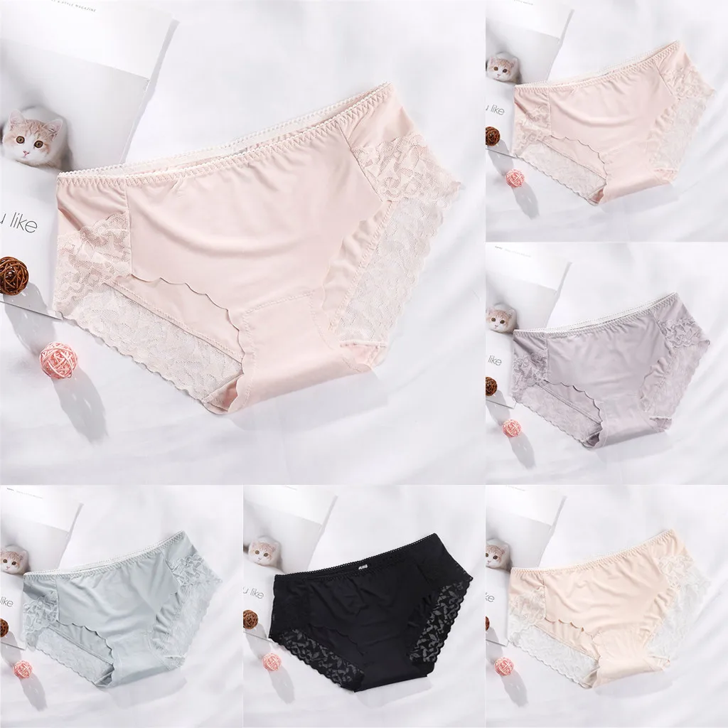 women's panties Underwear Mid Waist Briefs Breathable Soft Ladies Stretch Panties Ropa interior femenina panties women's panties Underwear Mid Waist Briefs Breathable Soft Ladies Stretch Panties Ropa interior femenina panties