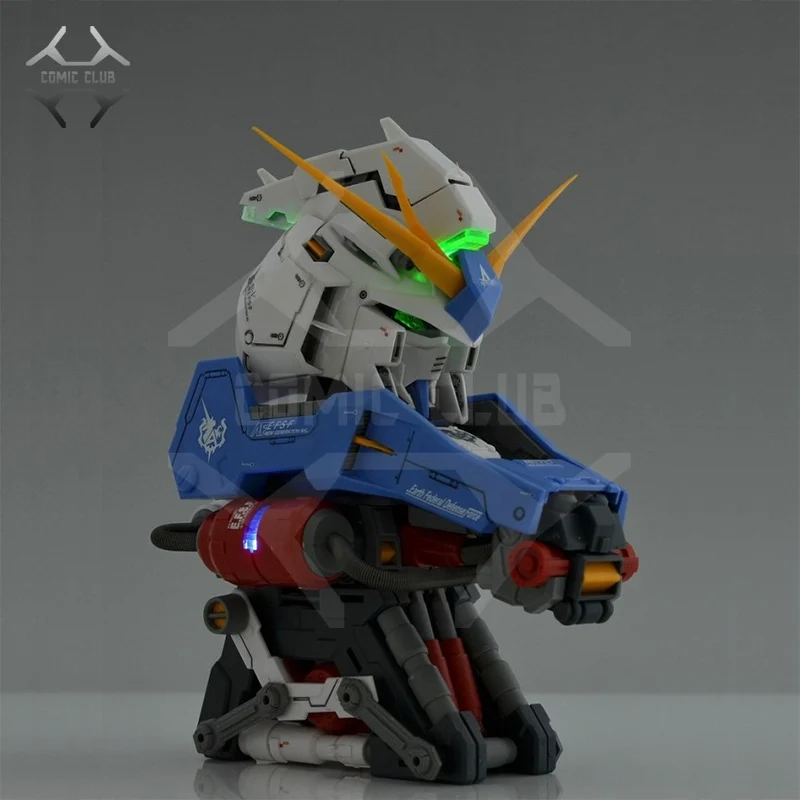 COMIC CLUB в наличии сборка Gundam Модель 1:35 RX 93 Привет V голова бюст Подарок Оранжевая