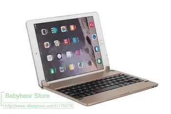 

Luxury High Quality Wireless Bluetooth Keyboard With Stand function For Apple iPad Pro 9.7 "Case like a laptop for work