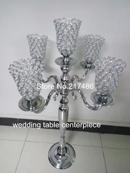 

wedding event favor rectangle crystal cup acrylic centerpiece for tabel center decoration
