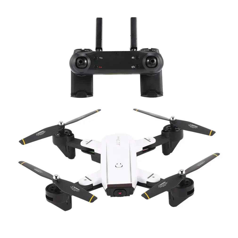 

A6W Foldable WiFi FPV 720P Wide-Angle HD Camera Gravity Sensor Altitude Hold Headless Mode RC Drone Quadcopter Three batteries