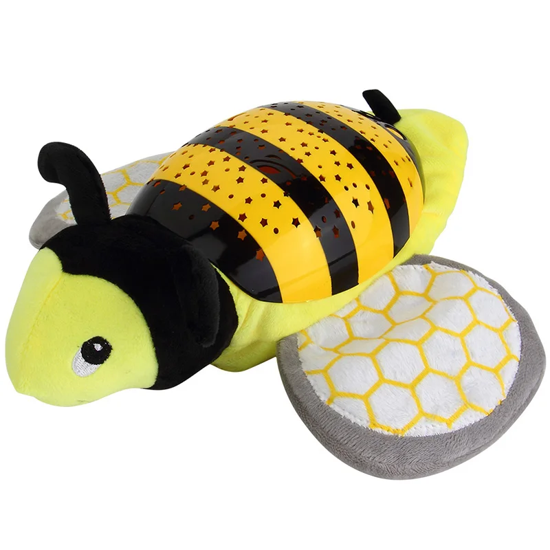 LED Night Light Luminous Plush Toy Baby Stuffed Plush Animals Toys W