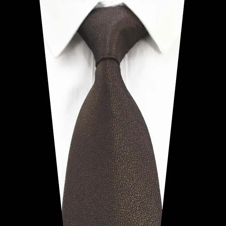 RBOCOTT мужские классические плотные галстуки Красный Зеленый Желтый Серый Черный 8 см простой галстук для мужчин Роскошный шелковый галстук для деловой свадьбы - Цвет: 07