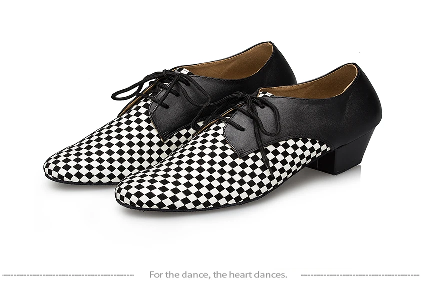 Samisoler/черные и белые мужские кожаные туфли для бальных танцев на плоской подошве; Современная танцевальная обувь для танго вечерние свадебные туфли на квадратном каблуке