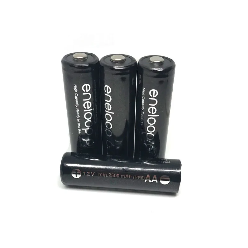 Panasonic 1.2V 2500mAh NI-MH AA rechargeable battery For Flashlight Camera Toy remote control PreCharged high capacity Battery