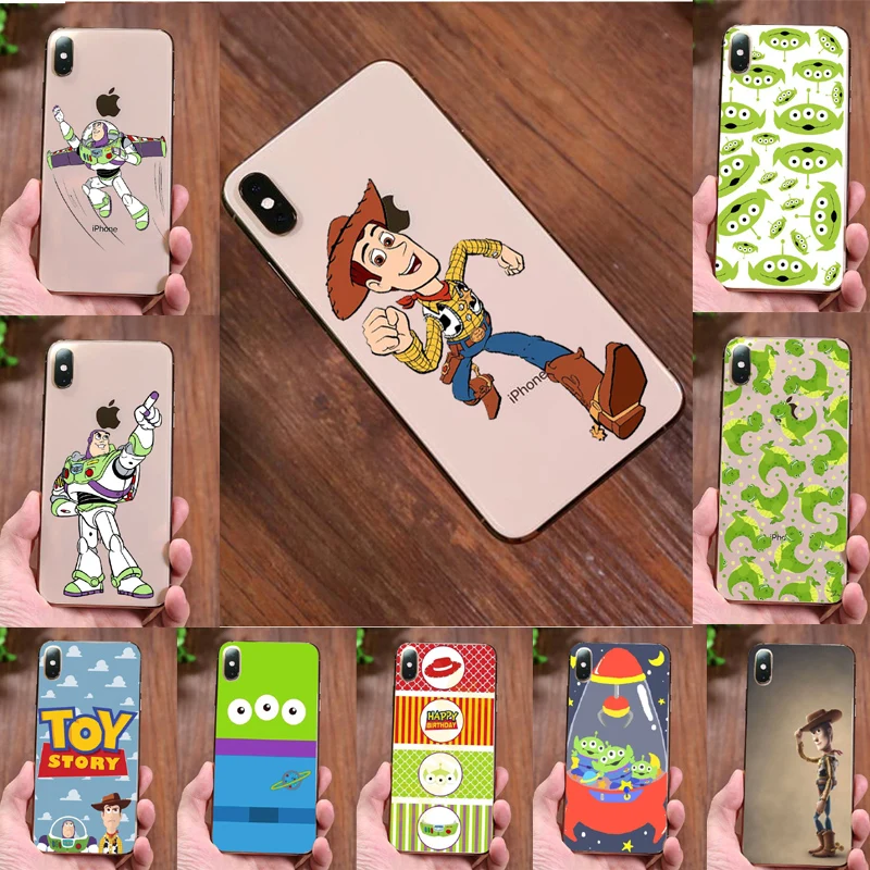 

Cute Cartoon Transparent Soft TPU Blue Liquid Toy Story phone Case For iPhone 11 11Pro MAX 7 6 6S 8 Plus 5 5S X XS Max XR cover