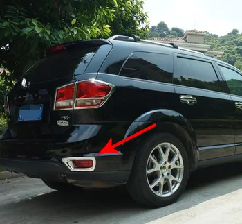 

For Dodge Journey 2013 2014 2015 ABS Chrome Rear Fog Light Lamp Cover Trim