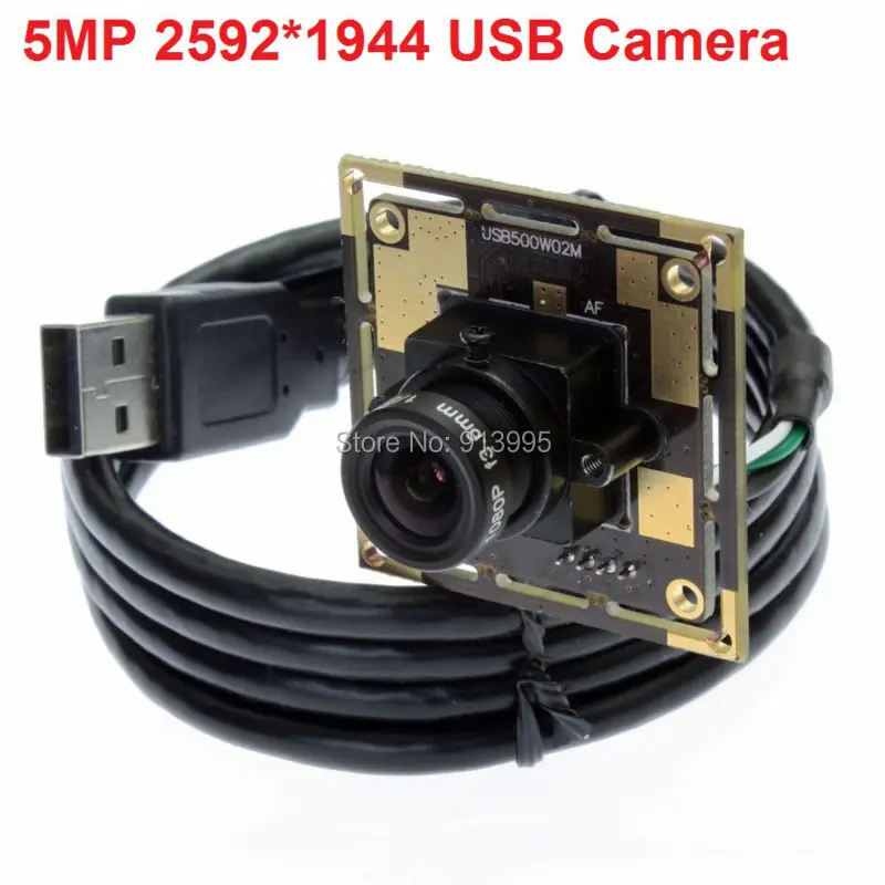 5mp Высокое разрешение цветной CMOS OV5640 MJPEG HD CCTV машина видения Raspberry Pi плата для мини-камеры Android Linux Windows