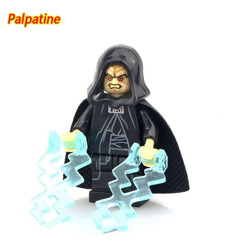 Фигурки из Звездных Войн Leia Han Solo Yoda Luke Sith Lord Darth Vader Maul Revan Dooku Sidious, строительные блоки, кирпичи, игрушки