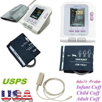 

Blood Pressure Monitor Electronic Sphygmomanometer,NIBP,PR,SPO2,Software+3 Cuffs