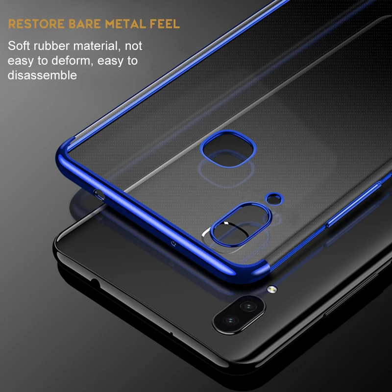 For Samsung Galaxy A50 Case Plating Soft TPU Phone Case For Samsung Galaxy A50 Ultra Slim Clear Cover for Samsung A50 Case For Samsung Galaxy A50 Case Plating Soft TPU Phone Case For Samsung Galaxy A50 Ultra Slim Clear Cover for Samsung A50 Case