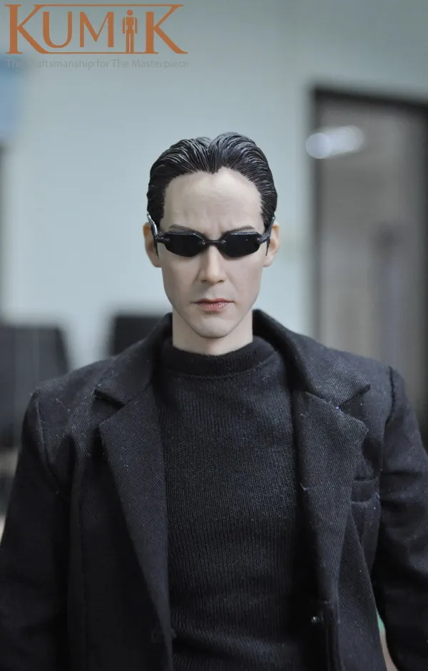 Kumik KMF034 1/6 NEO Matrix Keanu Reeves/Hackers наряд-4 Набор для 1" Коллекционная Фигурка Diy