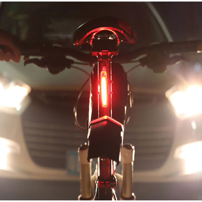 Discount GUB M-59  MTB road Micycle Rear Light  USB Charge LED Bike Safety light Cycling Automatic Brake Induction Taillight 500mAH 2