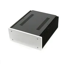 KYYSLB Diy Box Amplifier Housing Case Enclosure 211*90*257MM Heat Dissipation All-aluminum Power Amplifier Amp Chassis 2109