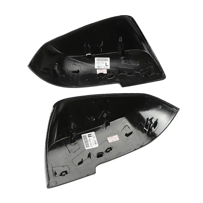 2x ABS Plastic Real Carbon Fiber Car Door Wing Mirror Side Covers