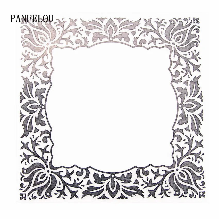 

PANFELOU Easter The pattern block Embossing folders Plastic For Scrapbooking DIY Template Fondant Cake Photo Album Card Making