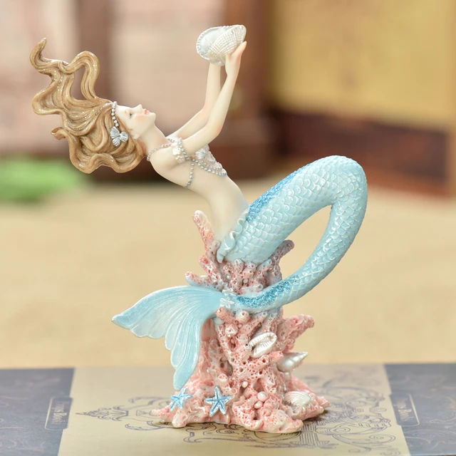mermaid aquarium ornament