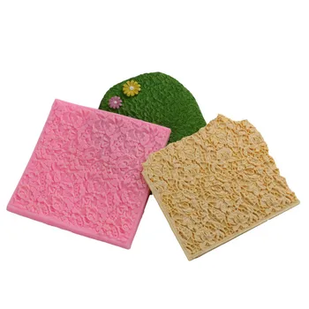 

Sugarcraft Lace Flower Texture Silicone Mold Mat Fondant Mold Cake Border Decorating Tools Chocolate Gumpaste Baking Mold