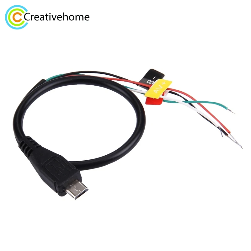 Micro to AV Out Camera Cable for SJ4000 Action Camera for FPV|usb av|micro usb to out -