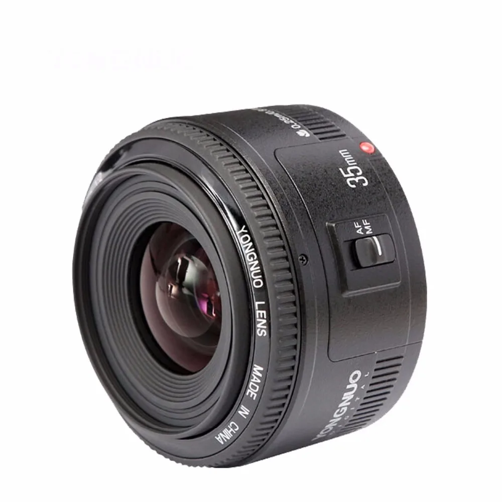 Объектив YONGNUO для Nikon F и камеры DSLR Canon объектив YN 35 мм 50 F2.0 F2N D7100 D3200 D3300 D3100 D5100 D90|lens for