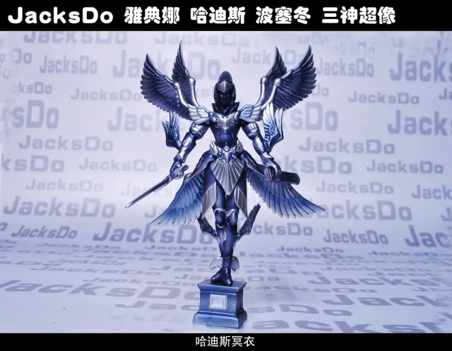 JacksDo ST Seiya Myth Cloth 3 God Hades Athena Poseidon статуя Surplice фигурка игрушка - Цвет: Тёмно-синий