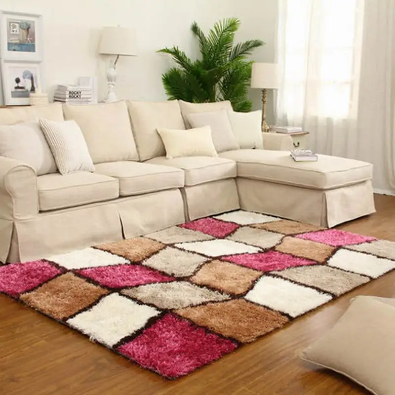 Simple modern coffee table carpet in the living room bedroom bedside