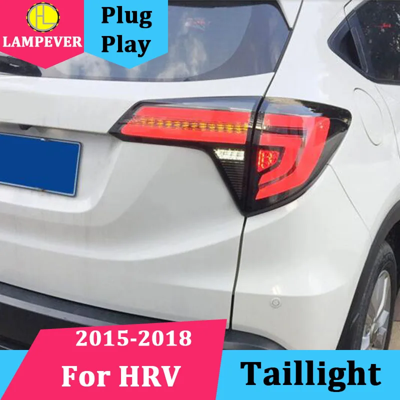 Автомобильный динамический сигнал поворота Задний фонарь для Honda HRV HR V 2015 2016 2017 2018