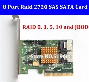 

New RAID 88SE9485 2720SGL 8-Port SAS SATA 6Gb/s PCIe 2.0 x8 RAID0, 1, 5, 10 and JBOD HBA card for Mac Pro 10.7-10.13