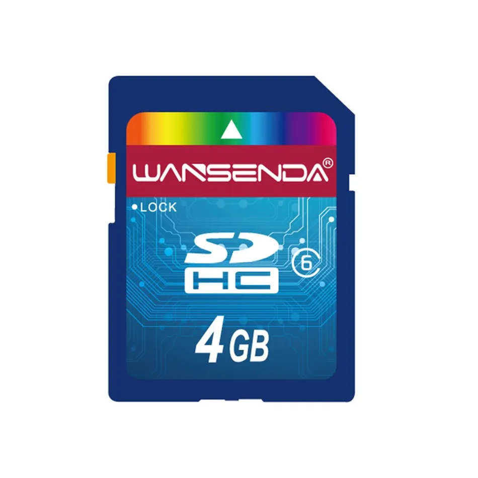 WANSENDA Class 10 Micro SD карта 32 ГБ 16 ГБ 8 ГБ памяти 4 Гб класс 6 флэш-Карта памяти SDHC Microsd для смартфонов/планшетов/камер