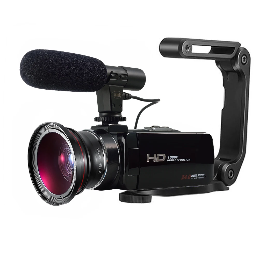 Цифровая видеокамера full hd 1080P HDV Z20 WIFI профессиональная с сенсорным экраном 3 0