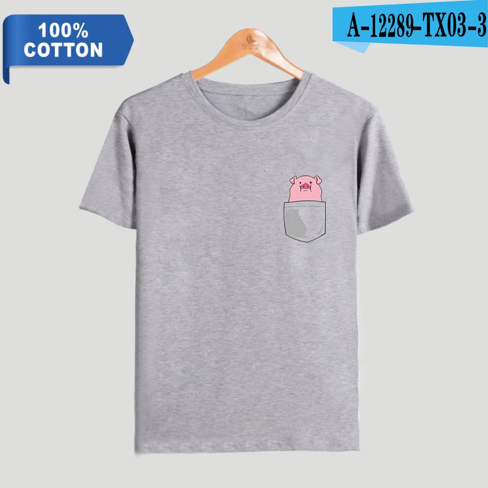 Frdun/ год, модная футболка с короткими рукавами, популярная летняя модная женская одежда из хлопка - Цвет: grey