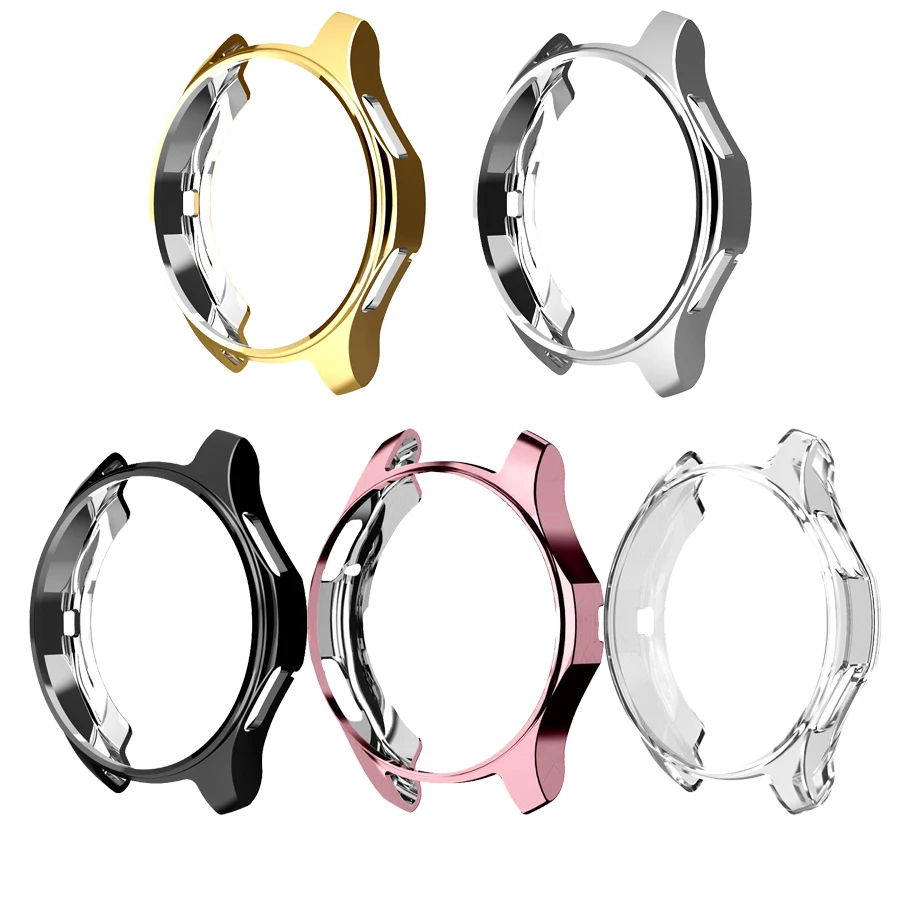 

For Samsung Galaxy Watch 46mm 42mm Bracelet Smart Watch Soft TPU All-Around Protective Cover Case for Samsung Gear S3 frontier