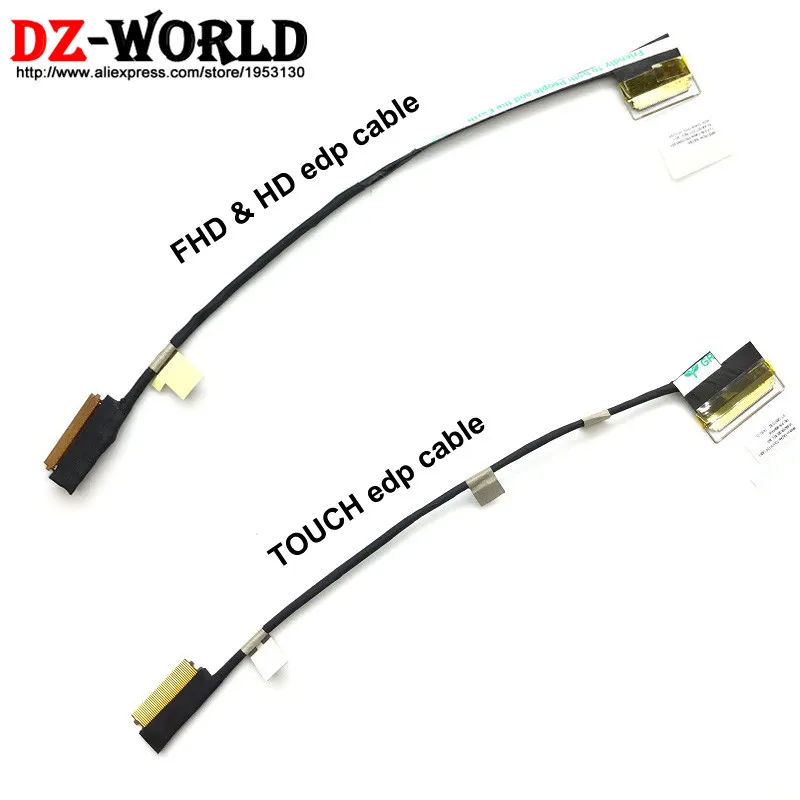 Новый оригинальный ЖК EDP кабель для ThinkPad T550 W550S T560 P50S T570 P51S Touch 00NY456 00UR856 FHD 00NY455 00UR854