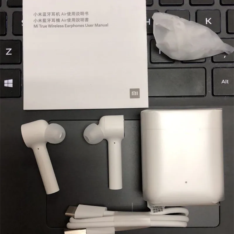 Xiaomi Air TWS гарнитура Bluetooth True беспроводные стерео наушники ANC переключатель ENC автоматическая пауза управление нажатием Беспроводная зарядка