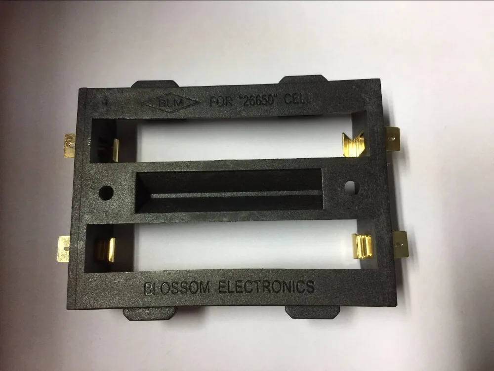 Suporte da Bateria Qualidade com Pinos de Bronze Caixa de Armazenamento da Bateria Smd de Alta Lote 26650 Tbh-26650-2c-smt 5 Pçs - 2x26650 Bronze 26650 Caixa de Armazenamento Da Bateria TBH-26650-2C-SMT
