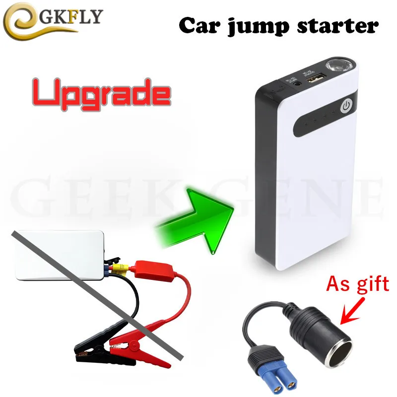 Mini Portable font b Car b font Jump Starter Power Bank 12000mAh Emergecny Auto Starting Device