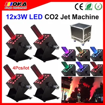 

4Pcs/Lot Flight Case Packing Cryo CO2 Jet Machine CO2 Special Jet Machine Cryo CO2 Blaster Jet Fog machine