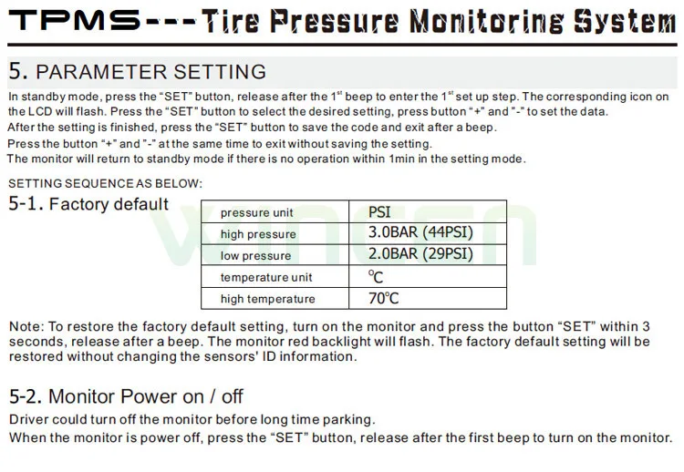 SOLAR CHARGE TPMS (6)