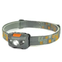 Мини Головной фонарь повышенной яркости светодиодные фары фонарик Свет 300LM 4 режима R3+ 2 светодиодный