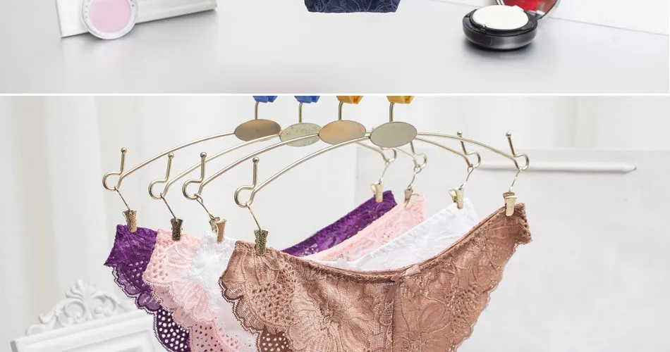 Women Sexy Lace Panties Women's Low Waist Cotton Briefs Underwear G-Strings Thongs Tangas Ladys Exotic Lingeries Intimates 11