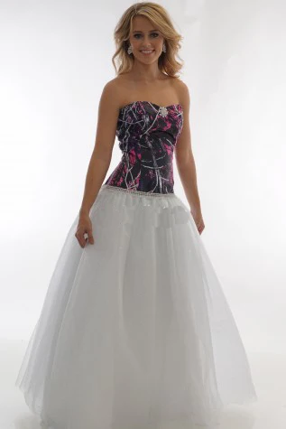 Женское камуфляжное свадебное платье розовое со съемным шлейфом 2020|wedding dresses