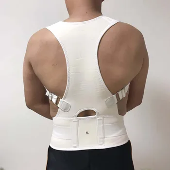 Orthopedic Posture Corset Back Brace Support Men Back Straightener Round Shoulder Men's Posture Corrector Back Support Belt 1PCS