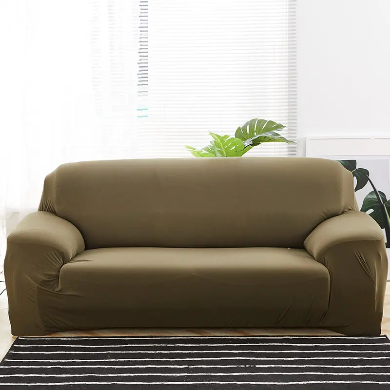 Белый чехол для дивана хлопок эластичный чехол для дивана для гостиной все включено чехол для дивана диван полотенце кресло Loveseat 1 шт - Цвет: Color15