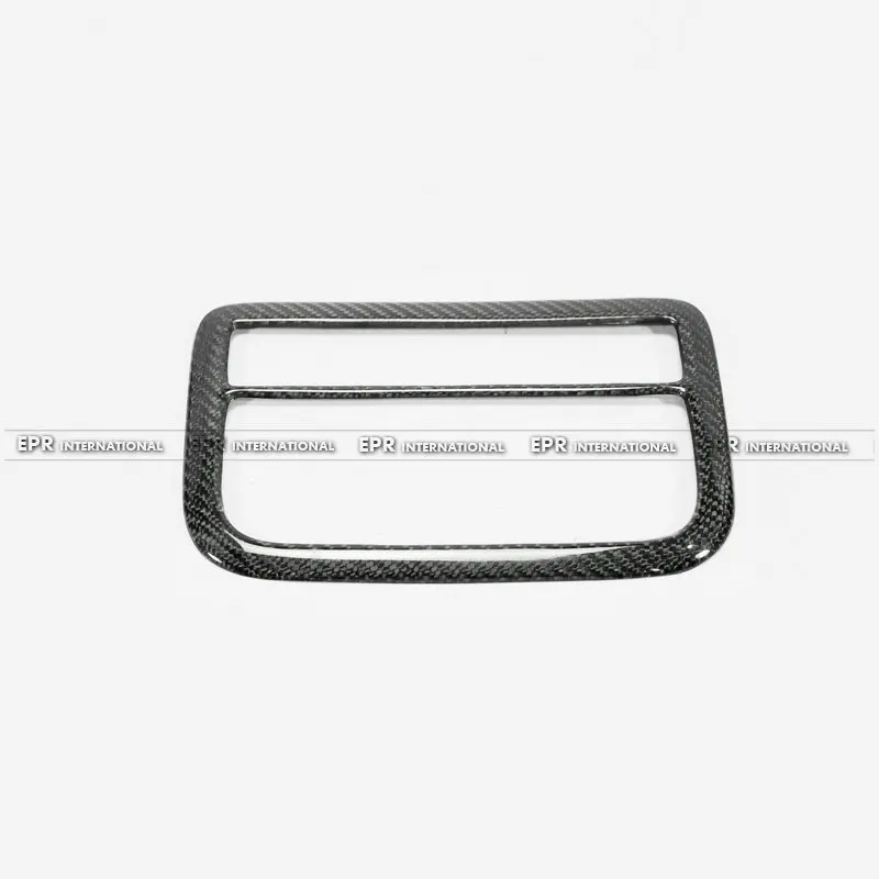 Carbon Fiber font b Radio b font Surround trim Accessories Car Styling For 10th Generation Civic