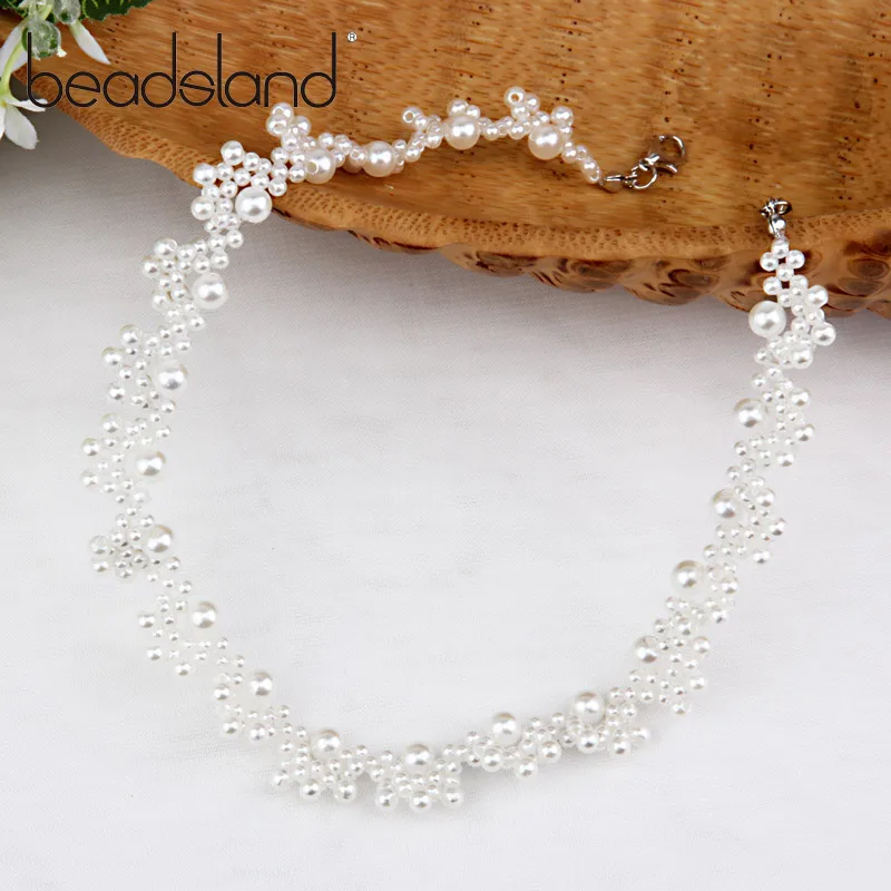 

Beadsland Chokers Necklaces Simulated-pearl Handiwork Fashion Cute/RomanticFor Woman Girl Party Festival Gift 40161