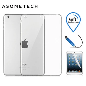 

Soft TPU Tablet Back Case For iPad Air 1 2 Silicone Transparent Cover For iPad 2018 Mini 1 2 3 Pro 9.7 Crystal Protective Case