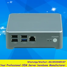Desktop Fanless Industrial Mini PC with J1900 Quad Processor