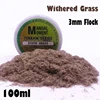 Miniature Scene Model Sand Table Withered Grass Turf Flock Lawn Nylon Grass Powder STATIC GRASS 3MM Hobby Craft Material 3mm Flock Static Grass Fiber HOBBY ACCESORIES Model Number: 153