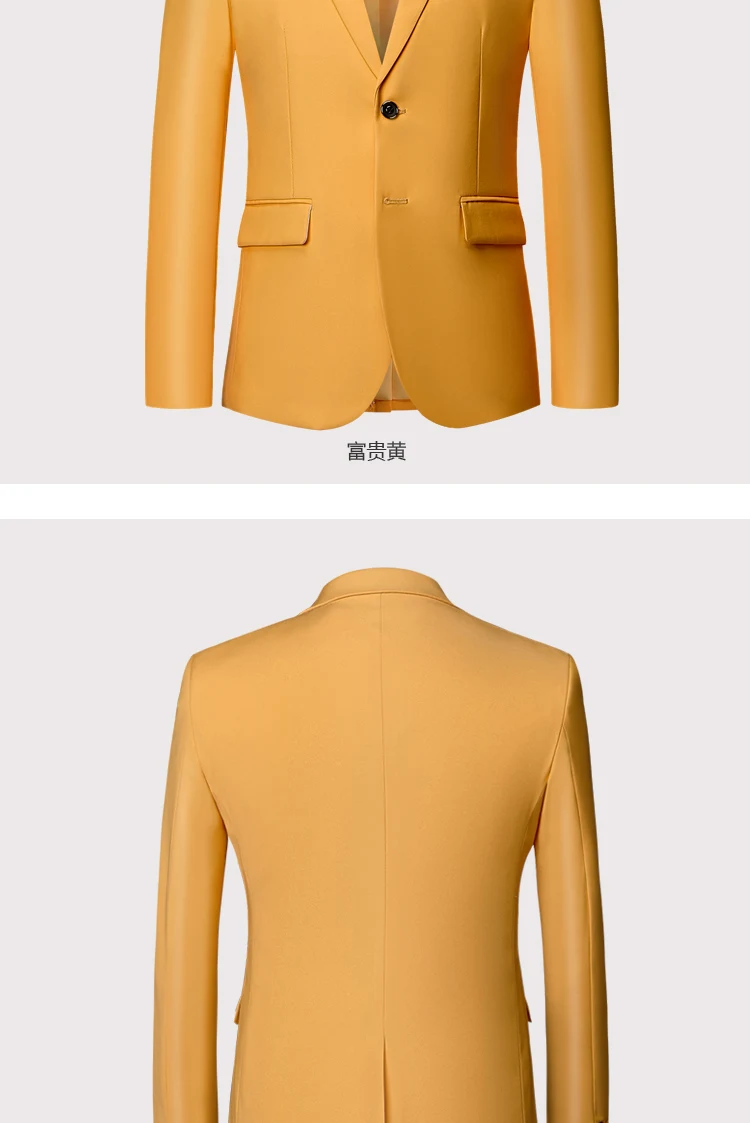 Весна и осень мужской пиджак, жакет Азия Размер s-6XL Официальный Мужской костюм куртка бизнес повседневная мужской блейзер 2019